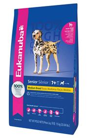 FORMULA EUKANUBA PARA SENIOR RAZAS MEDIANAS